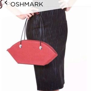 Tatyana "Pencil Me In" Vintage Vegan Black Leather w Zebra Print  Pencil Skirt